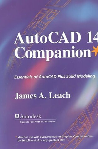 Cover of AutoCad 14 Companion