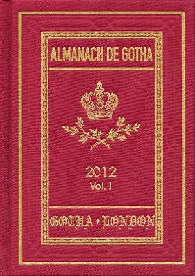 Book cover for Almanach de Gotha 2012