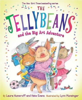 Book cover for Jellybeans & Big Art Adventure