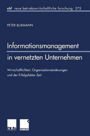 Cover of Informationsmanagement in vernetzten Unternehmen