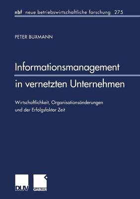 Book cover for Informationsmanagement in vernetzten Unternehmen