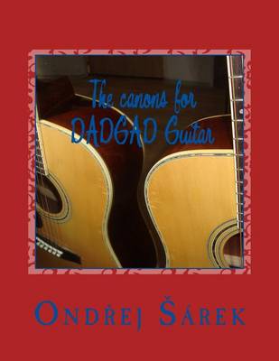 Book cover for The canons for DADGAD Guitar