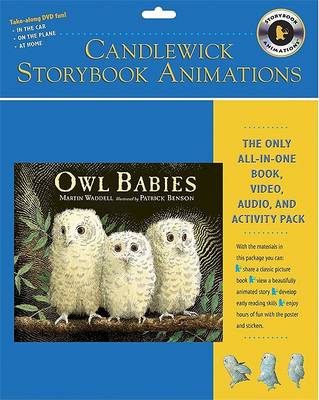 Book cover for Owl Babies: Candlewick Storybook Animations