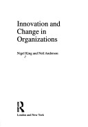 Cover of Innovation and Change in Organizations