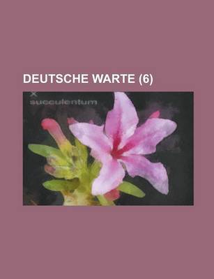 Book cover for Deutsche Warte (6)