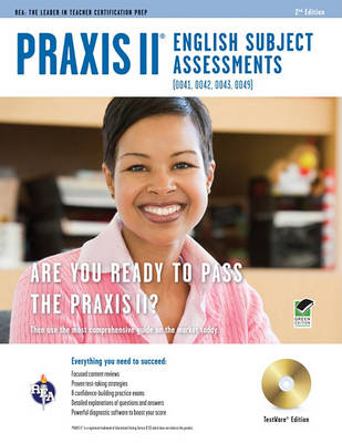 Book cover for Praxis II English (0041, 0042, 0043, 0049) W/CD-ROM 2nd Ed.