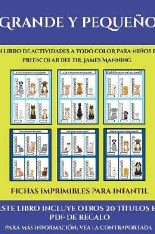 Cover of Fichas imprimibles para infantil (Grande y pequeño)