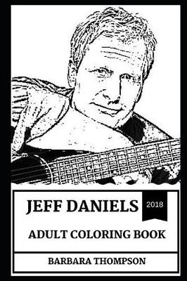 Cover of Jeff Daniels Adult Coloring Book