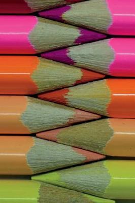 Book cover for Interlocked Colored Pencils Journal