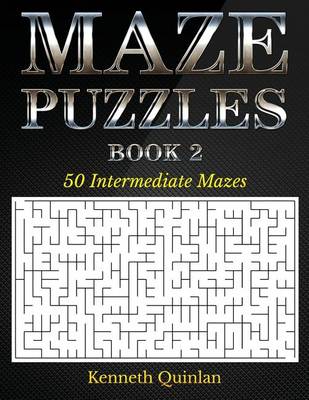 Book cover for Maze Puzzles - Book 2