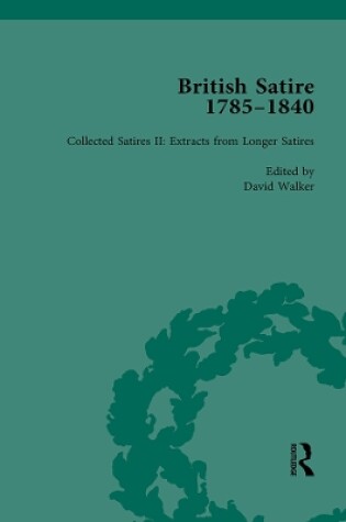 Cover of British Satire, 1785-1840, Volume 2