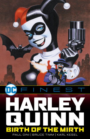 Book cover for DC Finest: Harley Quinn: Birth of the Mirth