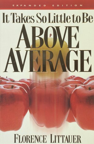 Book cover for It Takes So Little to be above Average