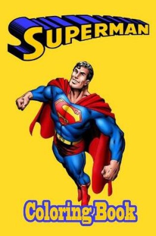 Cover of Superman coloring book