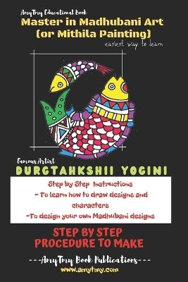 Book cover for Master in Madhubani art (or Mithila painting)