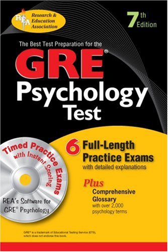 Cover of The Best Test Preparation for GRE Psychology