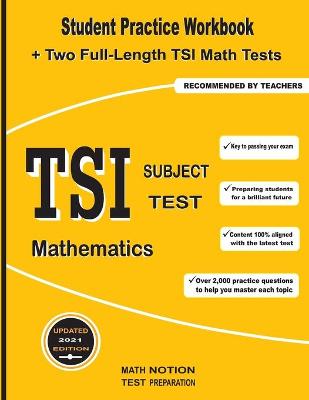 Book cover for TSI Subject Test Mathematics