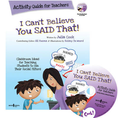 Book cover for I Can't Believe You Said That! Activity Guide for Teachers