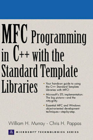 Cover of MFC Programming in C++ with the Standard Template Libraries