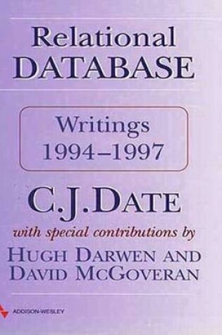 Cover of Relational Database Writings 1994-1997