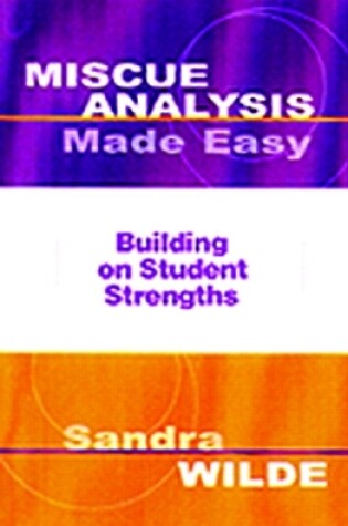 Cover of Miscue Analysis Made Easy