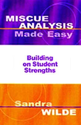 Book cover for Miscue Analysis Made Easy