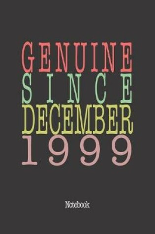 Cover of Genuine Since December 1999