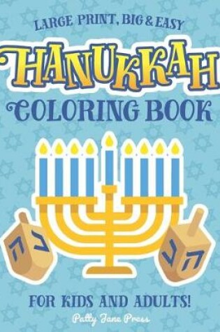 Cover of Hanukkah Coloring Book For Kids And Adults