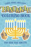 Book cover for Hanukkah Coloring Book For Kids And Adults