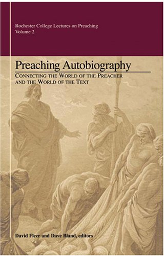 Book cover for Preaching Autobiography