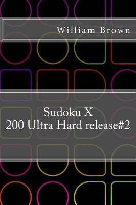 Book cover for Sudoku X 200 - Ultra Hard 9x9 release#2