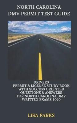 Book cover for North Carolina DMV Permit Test Guide