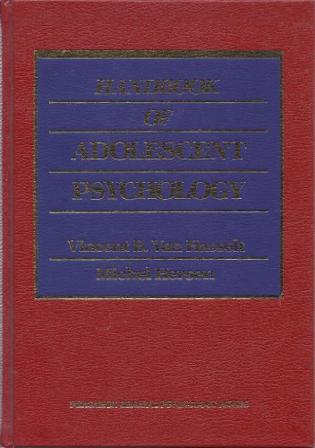 Cover of Handbook of Adolescent Psychology