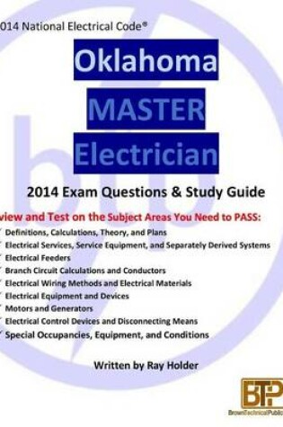 Cover of Oklahoma 2014 Master Electrician Study Guide