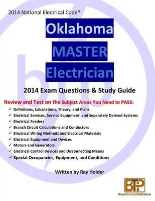 Book cover for Oklahoma 2014 Master Electrician Study Guide