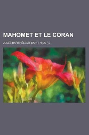 Cover of Mahomet Et Le Coran