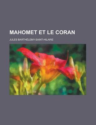 Book cover for Mahomet Et Le Coran