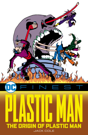 Book cover for DC Finest: Plastic Man: The Origin of Plastic Man