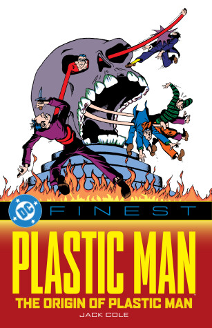 Book cover for DC Finest: Plastic Man: The Origin of Plastic Man