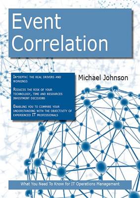 Book cover for Event Correlation: What You Need to Know for It Operations Management