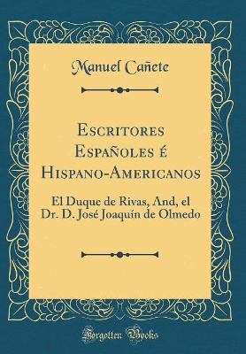 Book cover for Escritores Españoles É Hispano-Americanos