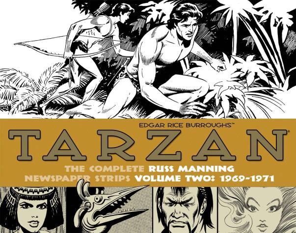 Book cover for Tarzan: The Complete Russ Manning Newspaper Strips Volume 2 (1969-1971)