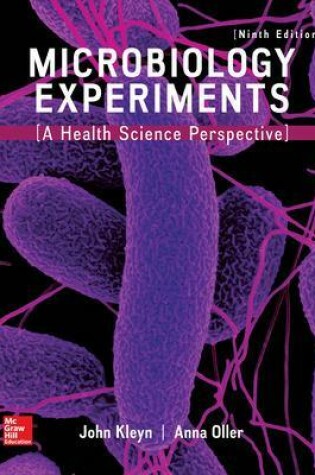 Cover of Microbiology Experiments: A Health Science Perspective