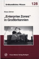 Book cover for Enterprise Zones in Groabritannien