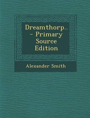 Cover of Dreamthorp..