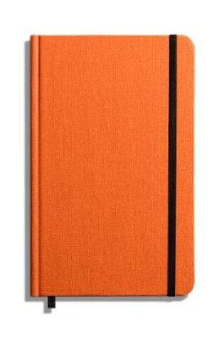 Cover of Shinola Journal, HardLinen, Ruled, Sunset Orange (5.25x8.25)