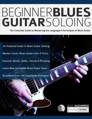 Book cover for Beginner Blues Guitar Soloing