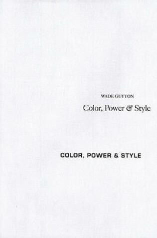 Cover of Wade Guyton
