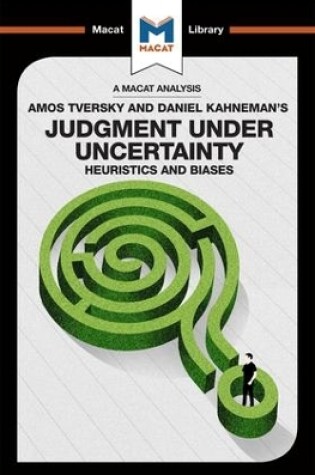 Cover of An Analysis of Amos Tversky and Daniel Kahneman's Judgment under Uncertainty