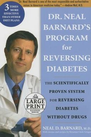 Cover of Dr. Neal Barnard's Program for Reversing Diabetes